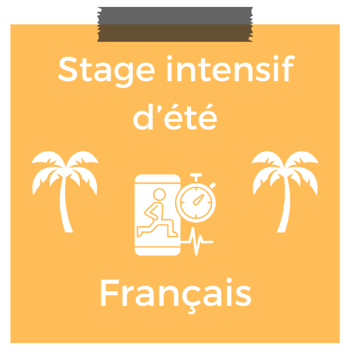 Stage intensif été français CRPE 2026