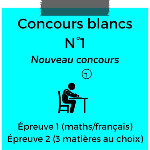 crpe 2026 pack 1 concours blancs nouveau concours