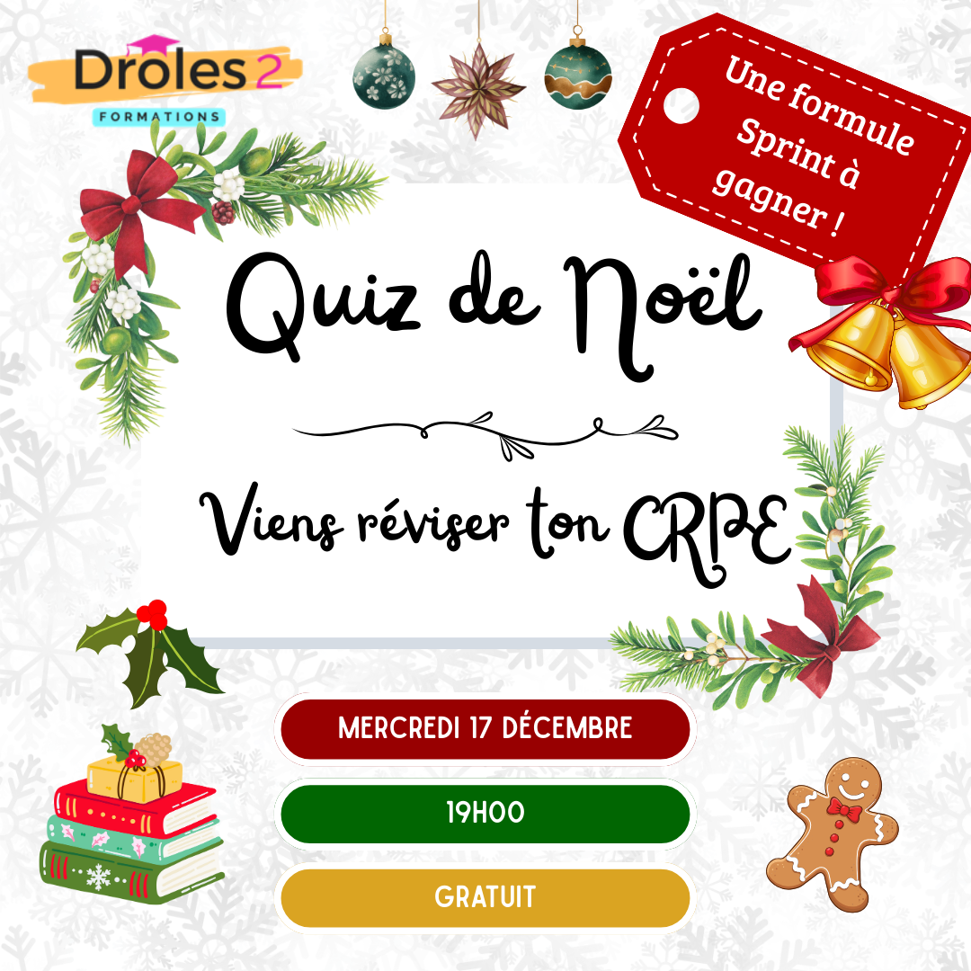 crpe 2026 grand quiz noël