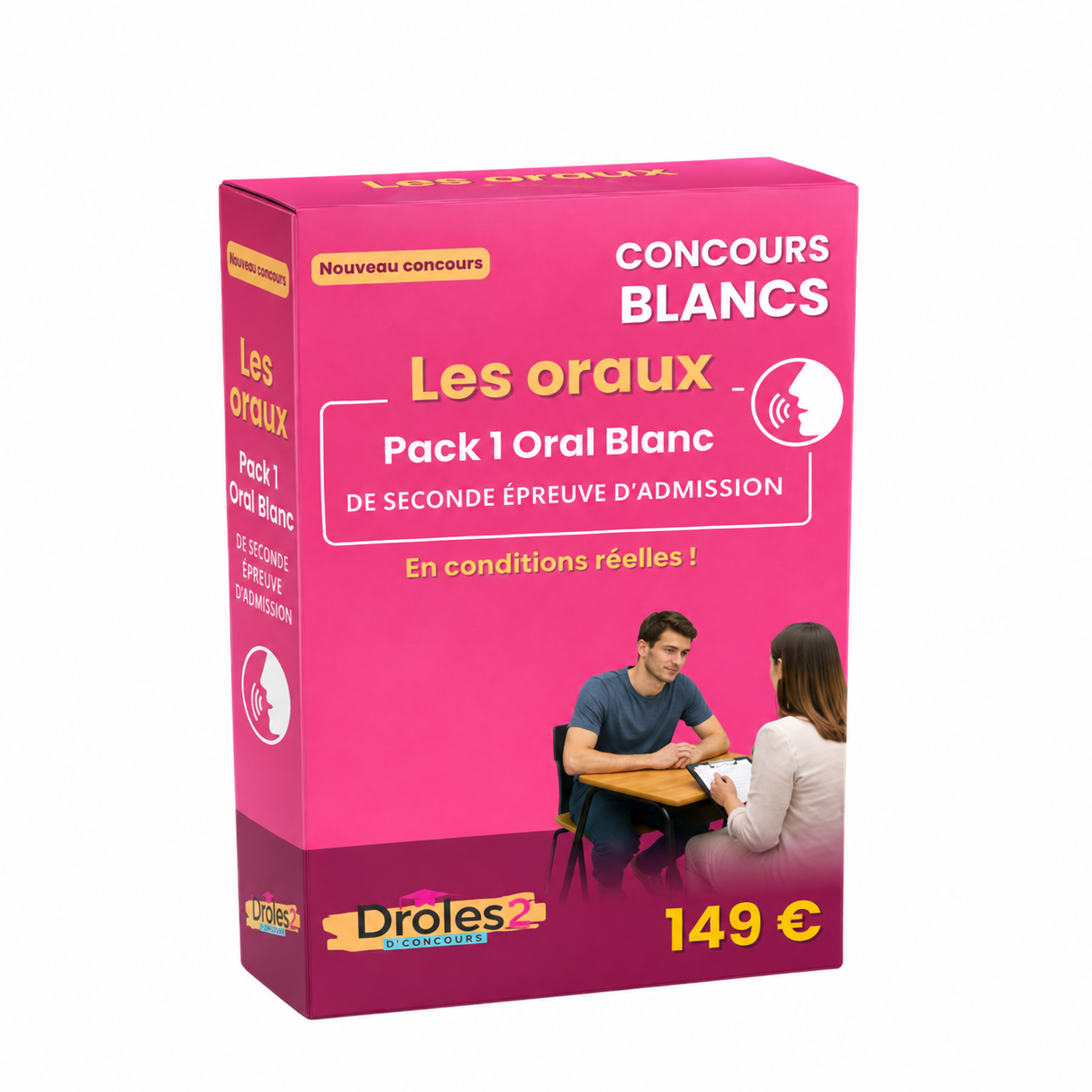 CRPE 2026 pack oral blanc seconde épreuve admission