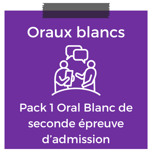 crpe oral blanc seconde épreuve admission