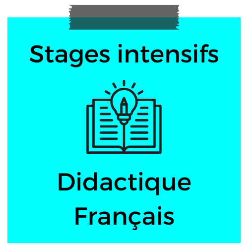 stages intensifs didactique français crpe 2026
