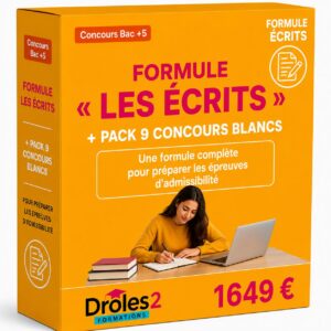 CRPE 2027 Les écrits Bac +5 avec concours blanc