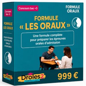 Les oraux L3 sans corrections