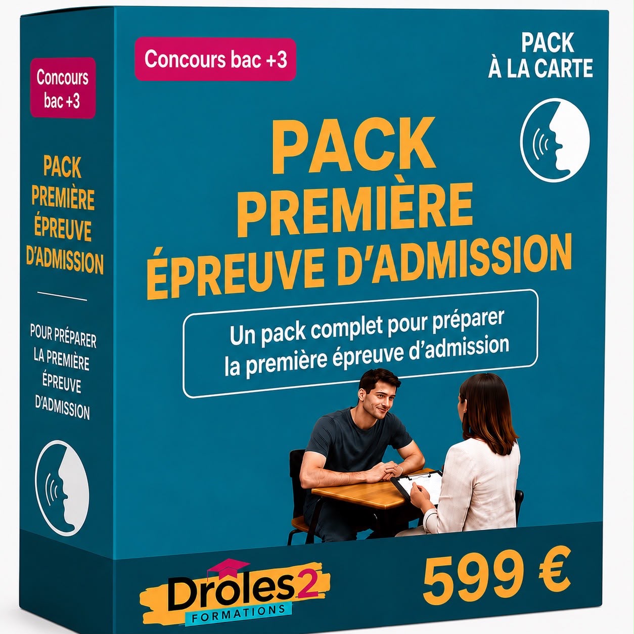 Pack 1ere épreuve d'admission L3