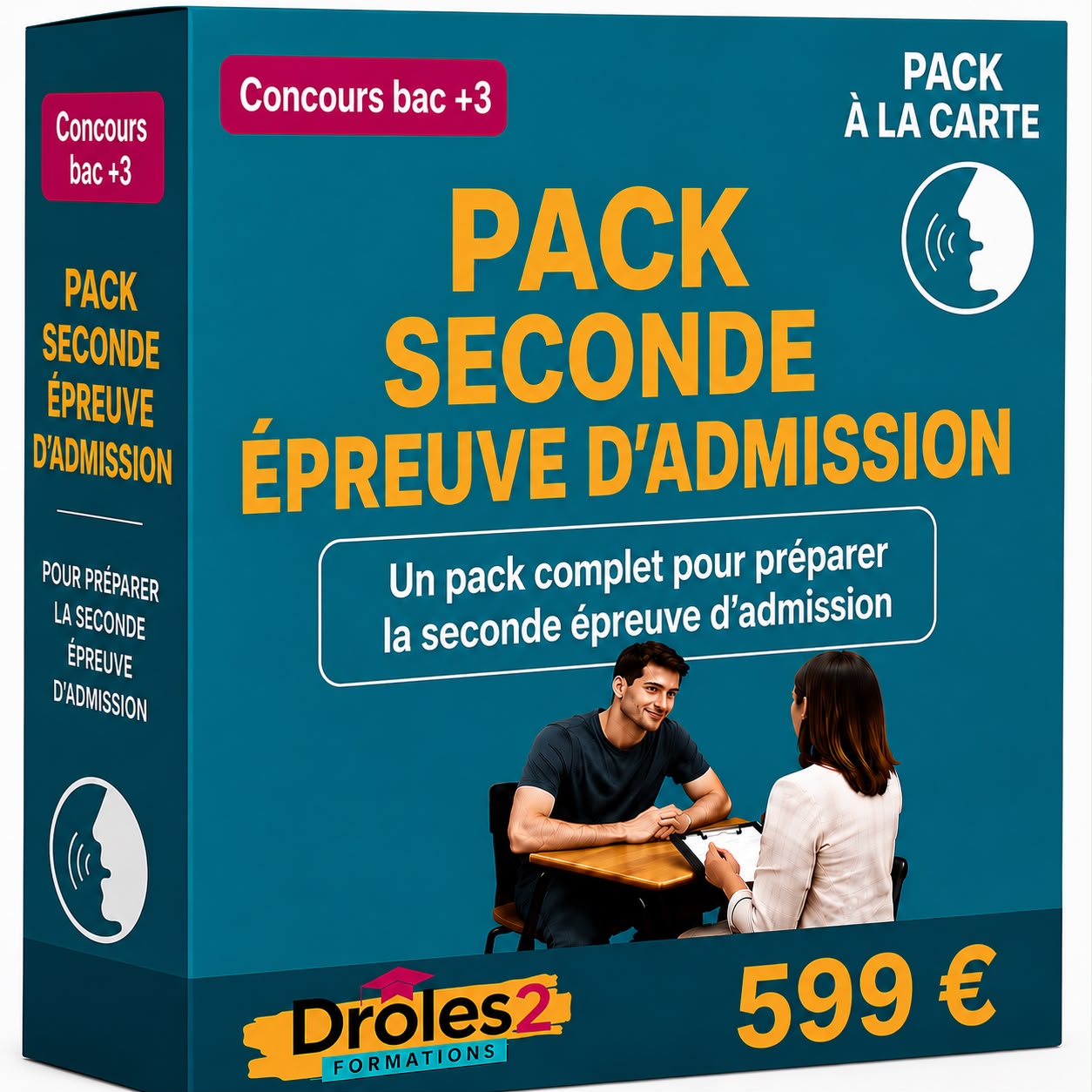 Pack 2nde épreuve d'admission L3