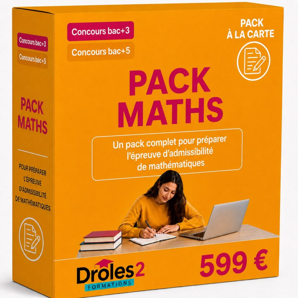 CRPE 2027 - Pack Maths AC/NC