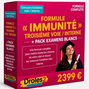 Immunité 3ème voie - interne avec examens blancs