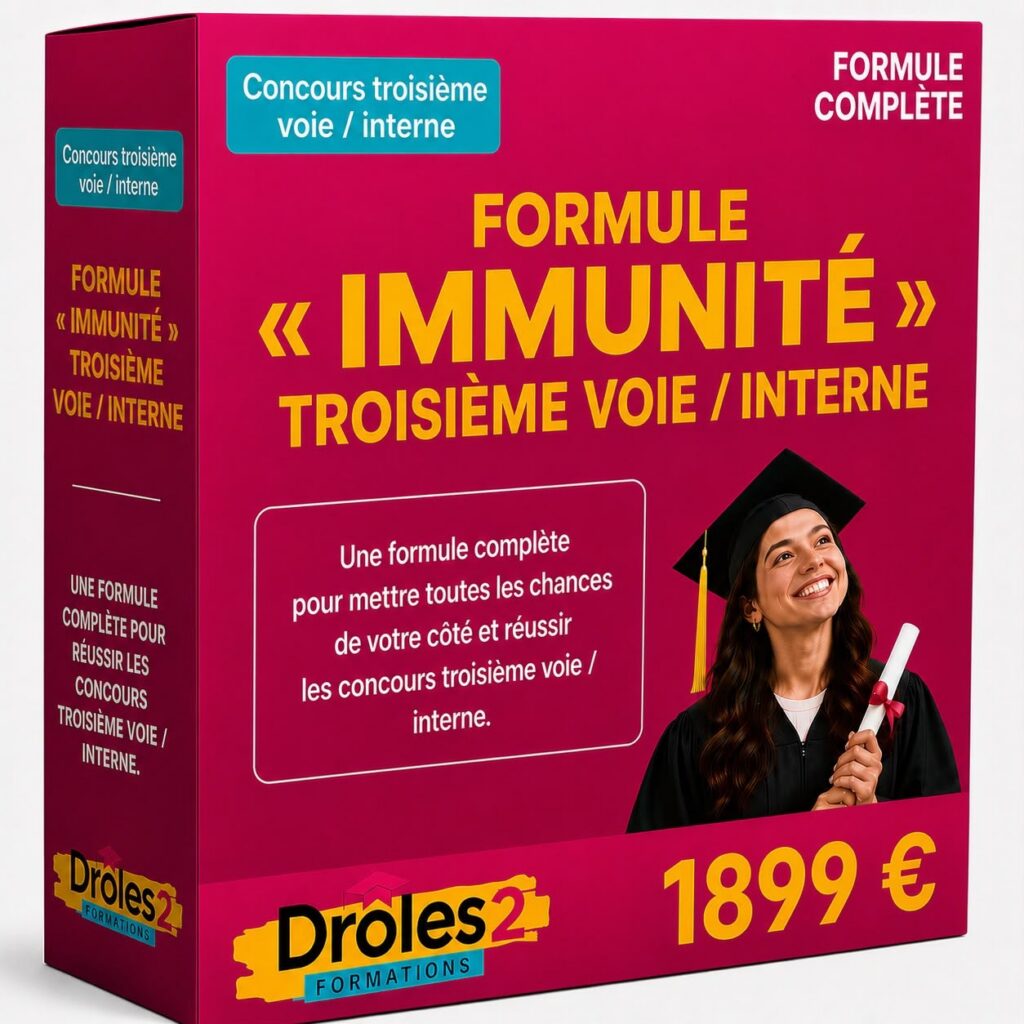 Immunité 3ème voie - interne sans examens blancs