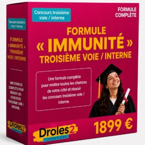 Immunité 3ème voie - interne sans examens blancs